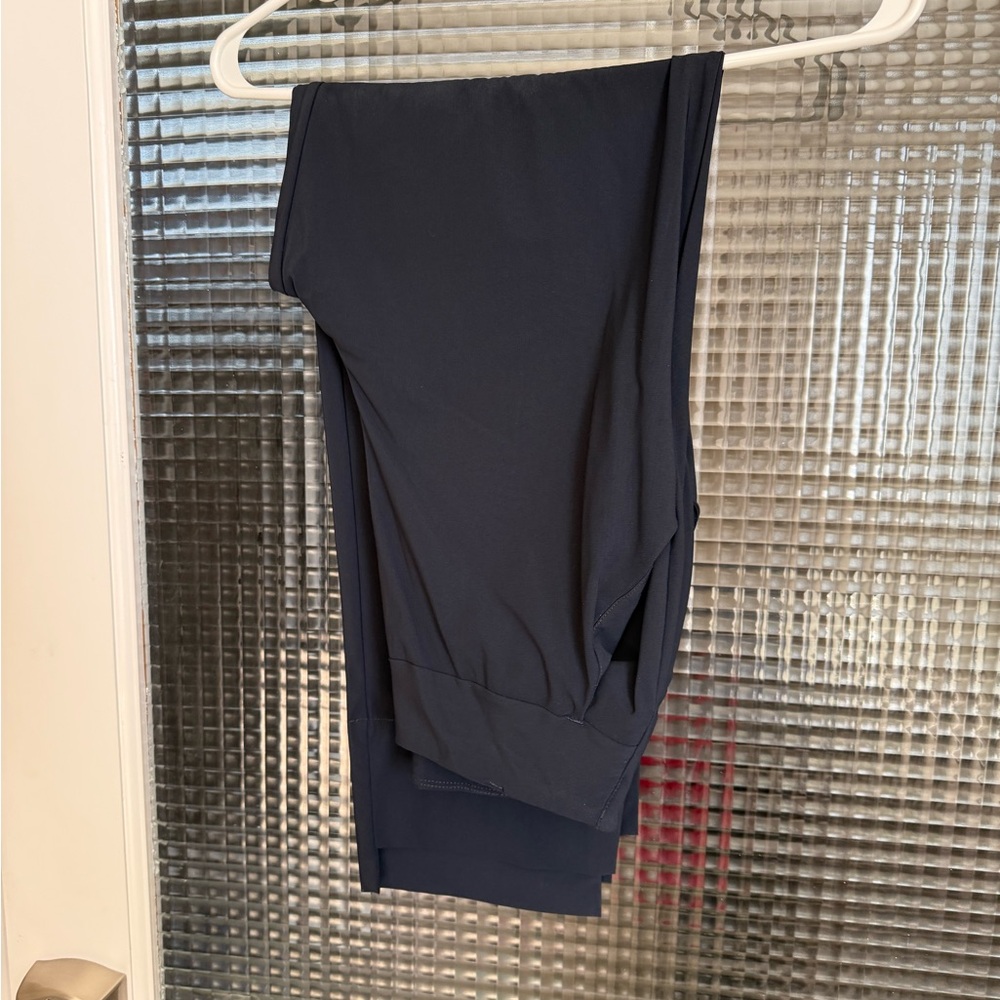 ADAY Deep Blue Straight Up Pants Small